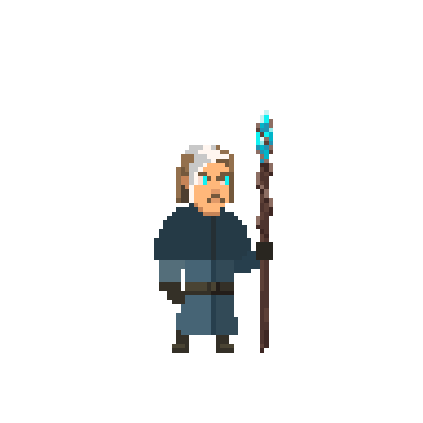 Focus stance — mage channeling